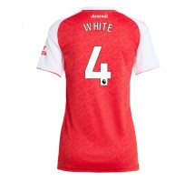 Arsenal Ben White #4 Koszulka Podstawowa damskie 2025-26 Krótki Rękaw